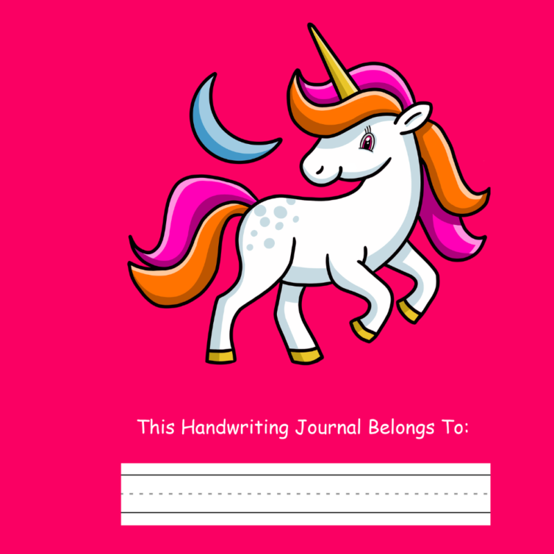 Unicorn Composition Book 1